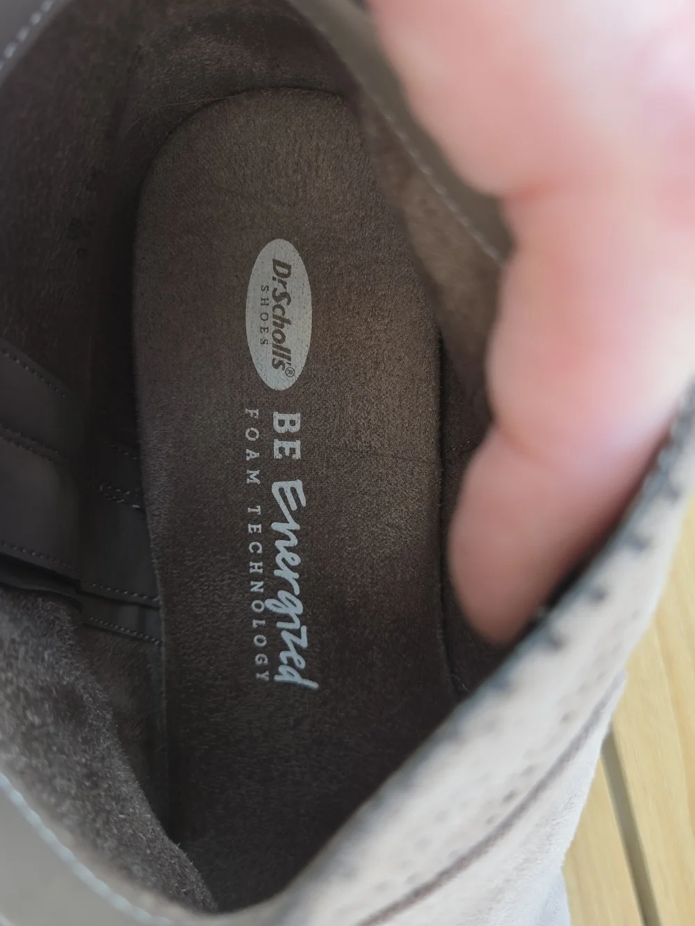 Dr. Scholl's Faux Suede Perforated Ankle Booties with Side Zip - 10